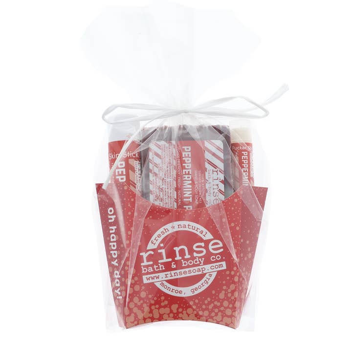 Rinse Bath Body Inc - Wholesale Bath & Body Set - Peppermint Fry Bundle