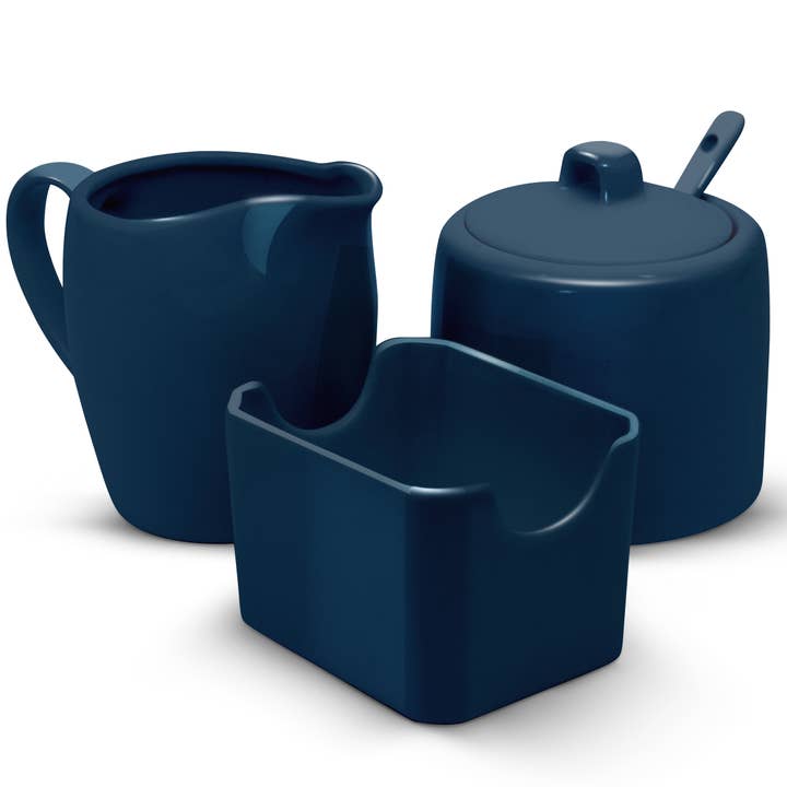 Kook - Wholesale Creamer - Kook Ceramic Sugar and Creamer Set