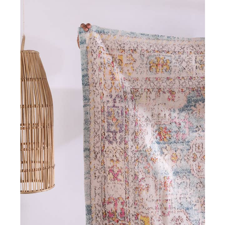 Linen Connections - Wholesale Area Rug - Atheena Boho Kilim Rug Large Area Rug Home Décor - Grey2