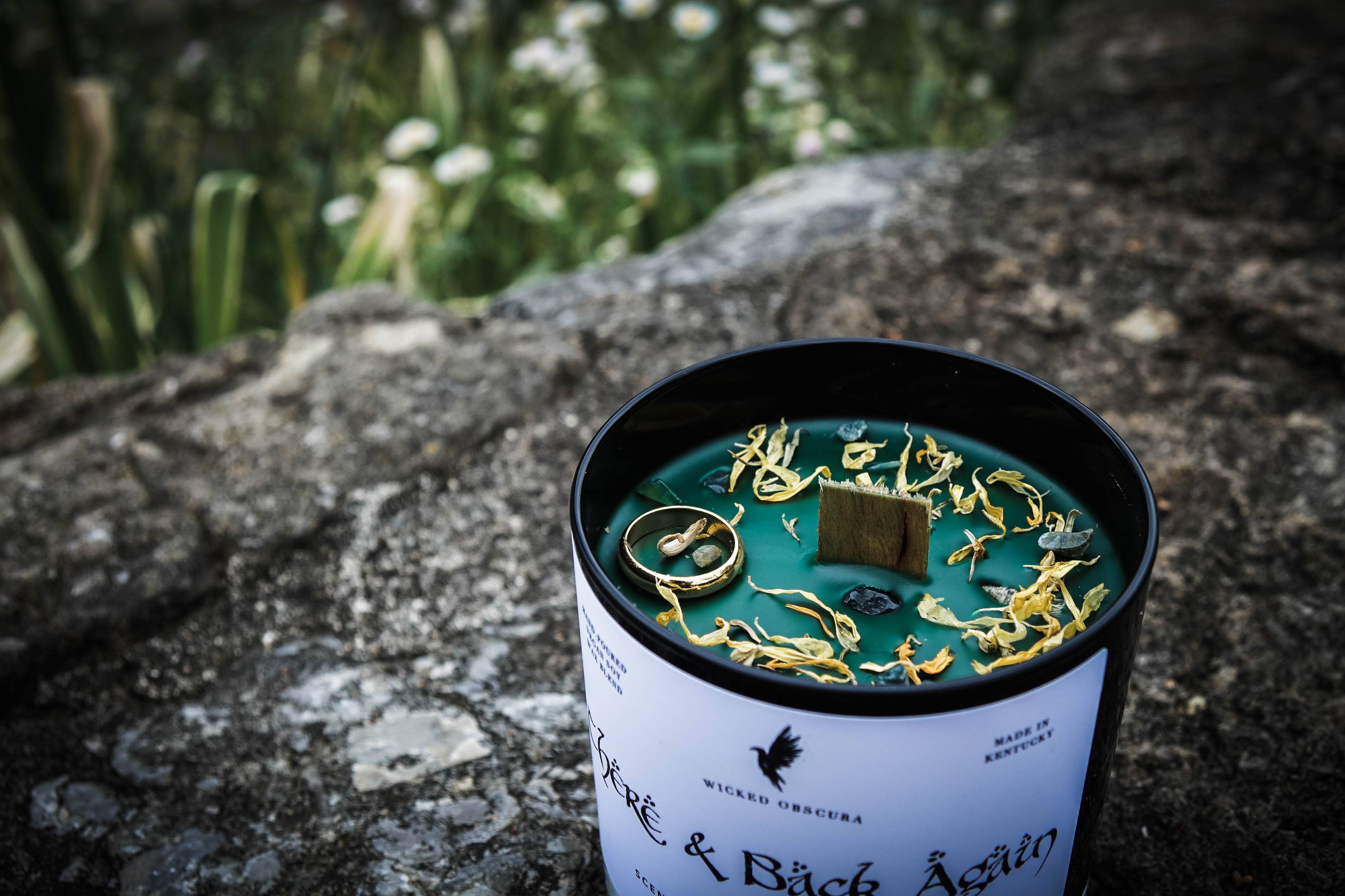 Wicked Obscura - Wholesale Jar/Filled Candle - There And Back Again- Lord Of The Rings Inspired Soy Candle5