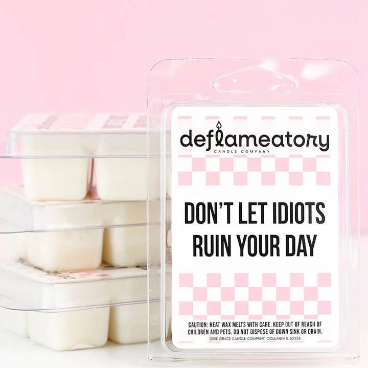 Dixie Grace - Wholesale Wax Melt - Don't Let Idiots Ruin Your Day - Wax Melt - Pick Your Scent!1