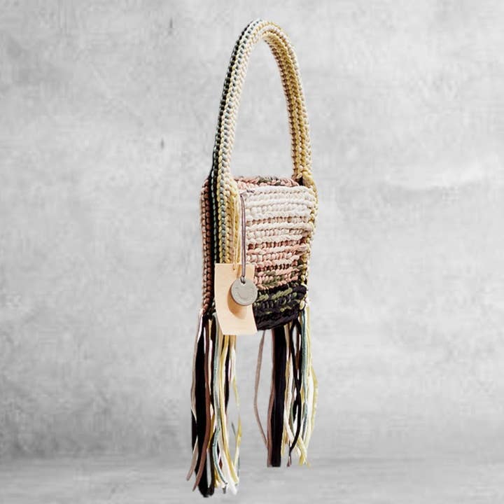 The iconic bag in golden vanilla for wholesale by Colors of Arcana