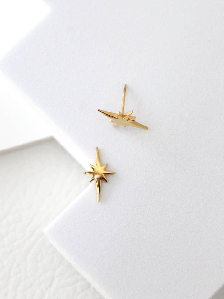 Starburst Stud Earrings | Everyday Best Selling Earrings for wholesale by STUDIYO Jewelry