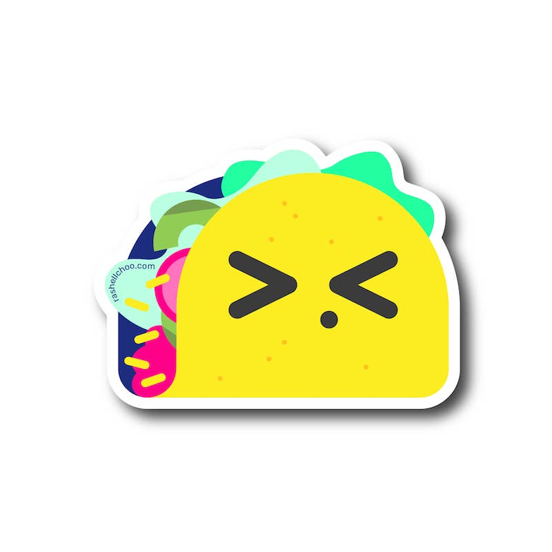 rashellchoo.com - Wholesale Sticker - Doh! Taco Sticker
