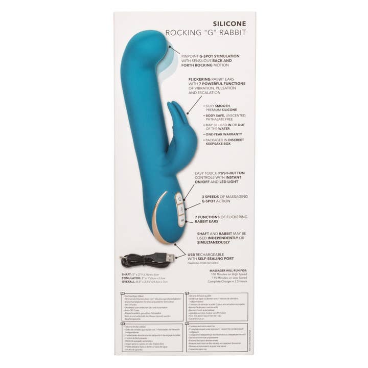 CalExotics - Wholesale Sex Toy - Jack Rabbit® Signature Silicone Rocking "G” Rabbit2