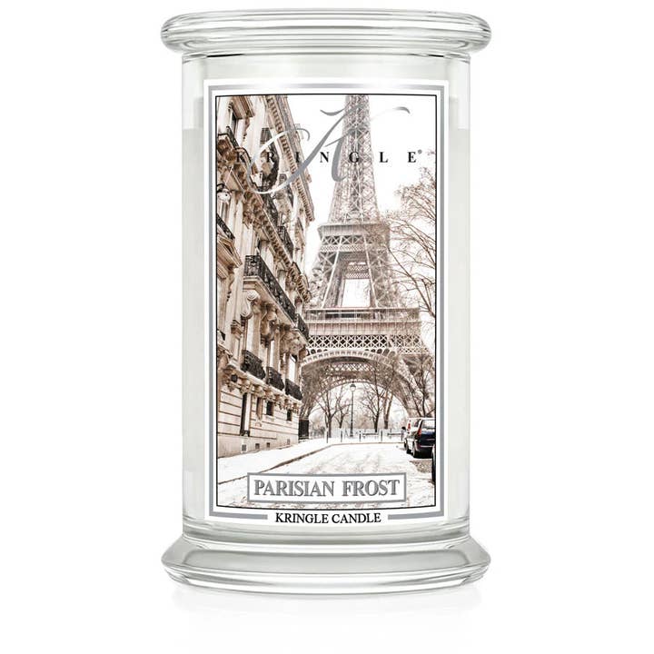 Parisian Frost Large 2-wick for wholesale by Kringle Candle Company