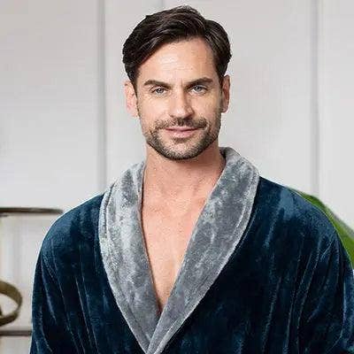 Lotus Linen - Wholesale Robe - Men's - Cozy Mens Plush Robes – Built for Comfort, Designed to Last47