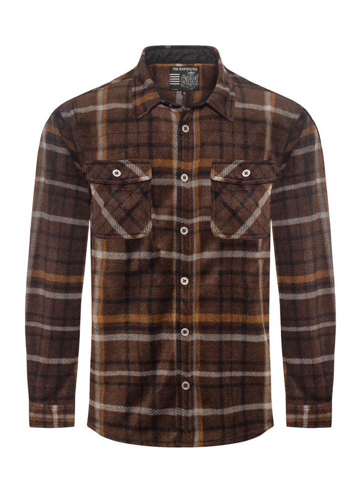 TM Exposure – wholesale Skjorta - Herr – Herrfleece-skjorta6