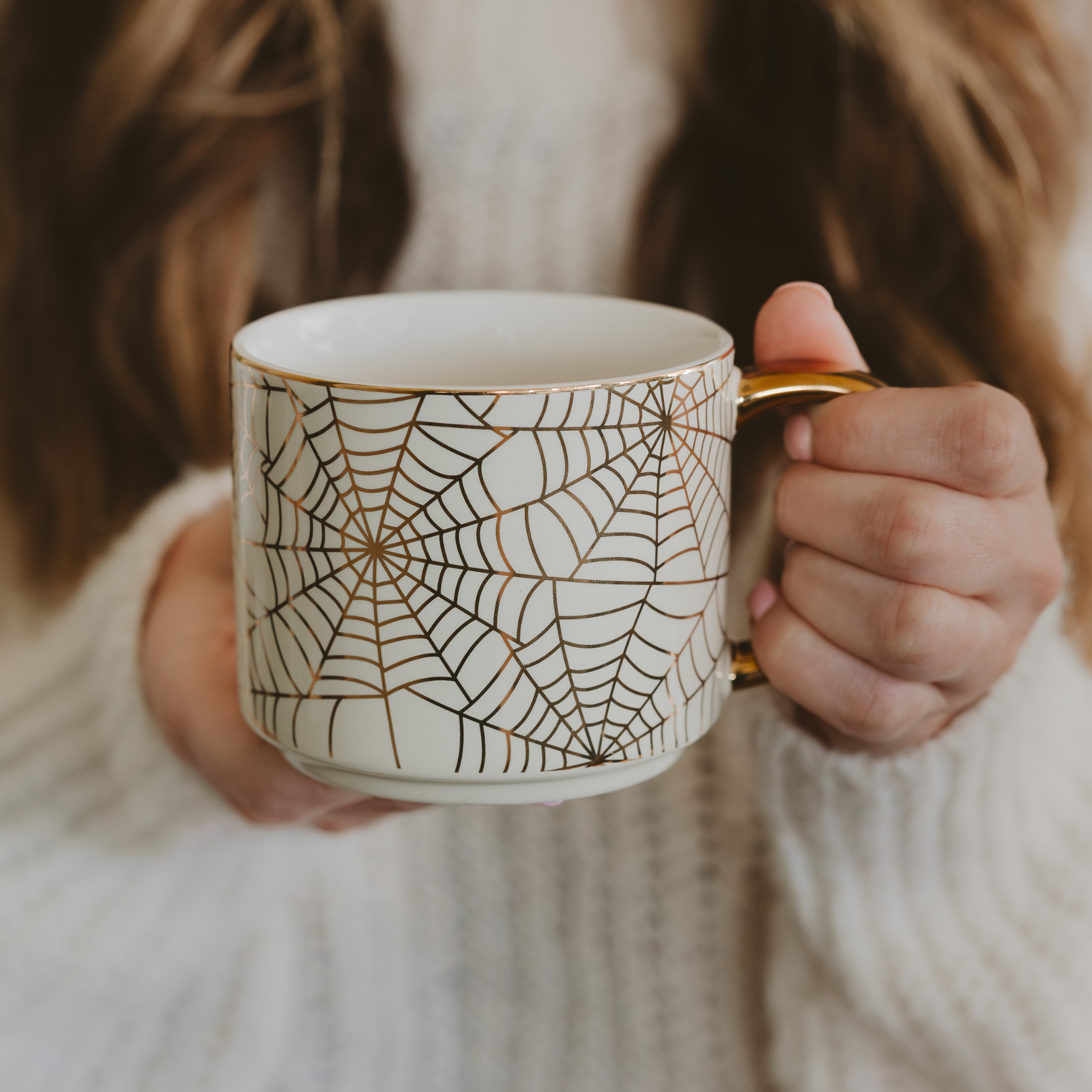 Sweet Water Decor - Wholesale Coffee Mug - Spiderwebs Coffee Mug - Halloween Decor & Gifts2