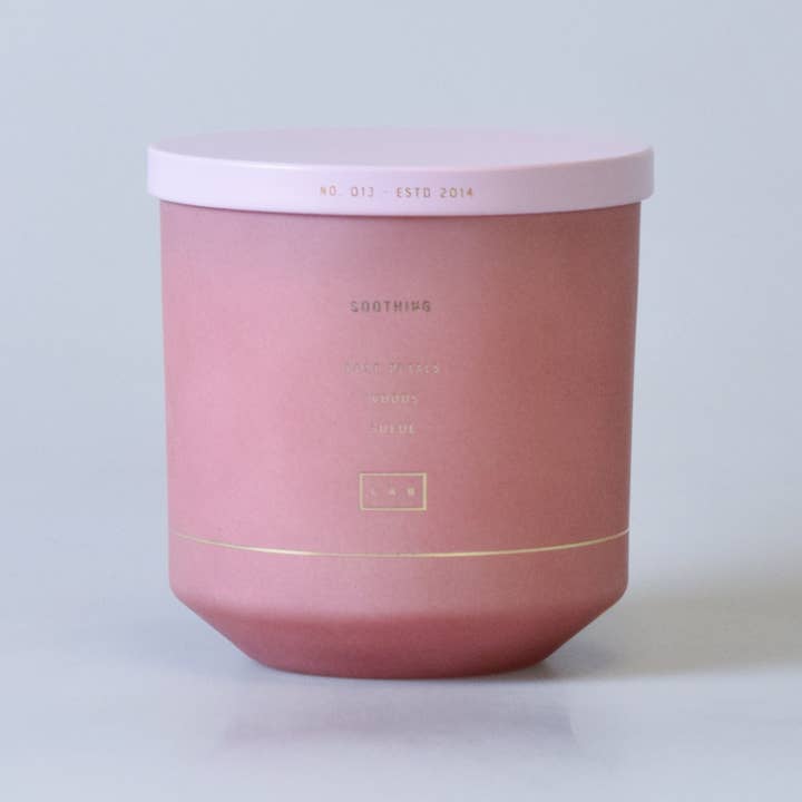 LAB Candles - Vente Bougie en bocal - Bougie apaisante remplie de bocaux à double mèche1