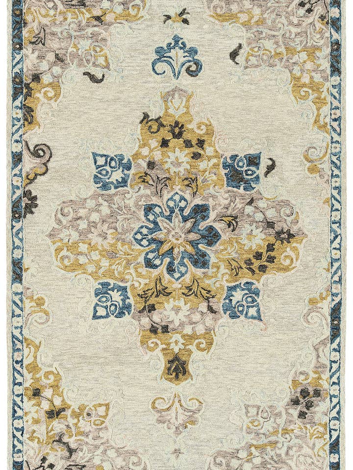 Elijah Collection Linen 2'6" x 8' Runner Runner for wholesale by contempo fashion