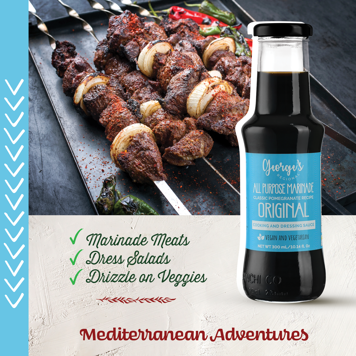 George's Regional - Wholesale Sauce - Pomegranate Molasses Marinade - Original (300mL)7