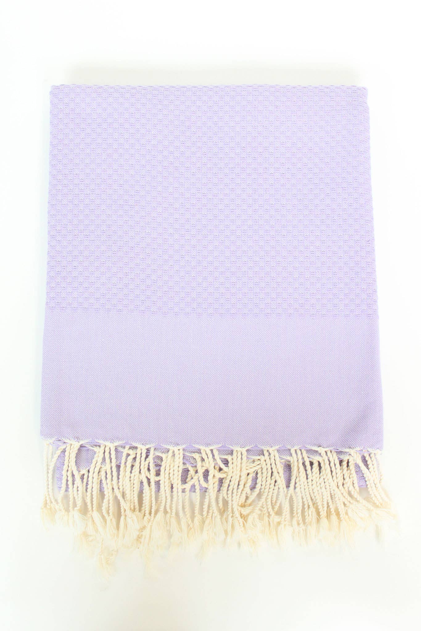 Scents and Feel – wholesale Badhandduk – Fouta-handduk i bikaksmönster - enfärgad25