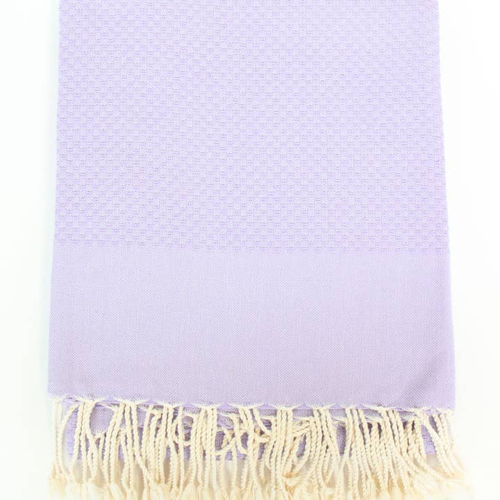 Scents and Feel – wholesale Badhandduk – Fouta-handduk i bikaksmönster - enfärgad25