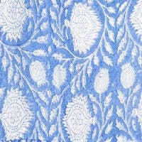 Azul Vestido Daphne con mangas onduladas para niña Farida Blue de venta al por mayor en Faire0