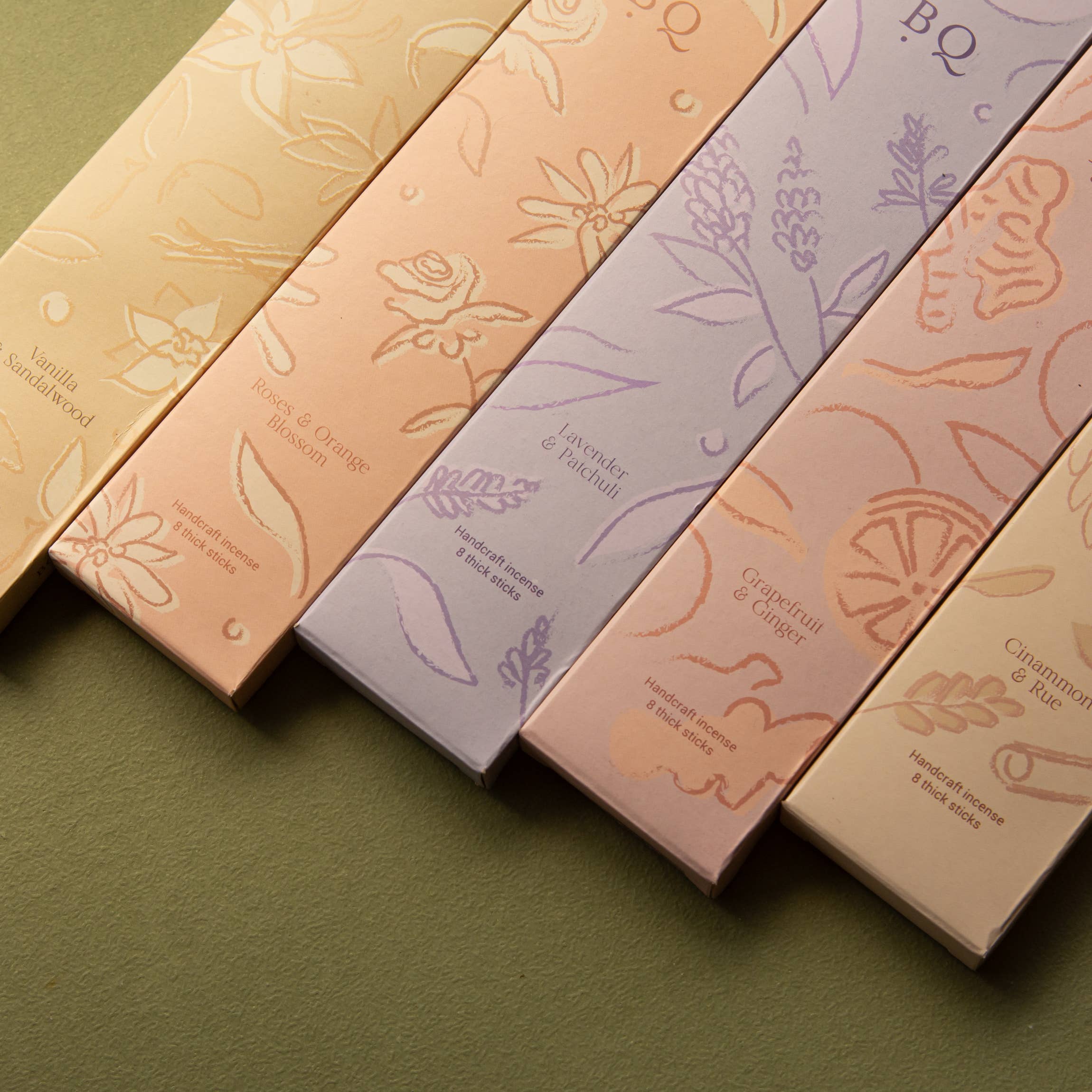 Botanique - Vente Encens - Encens épais botanique assortis1