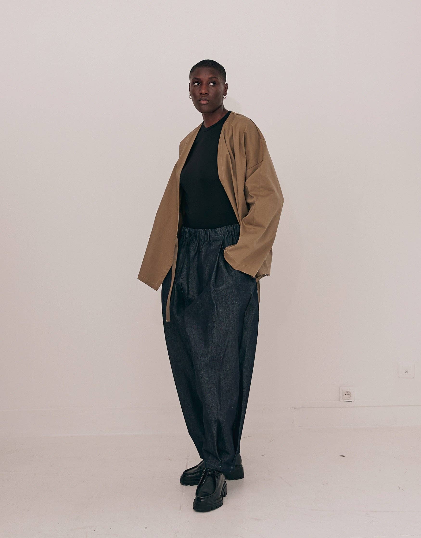 Cèucle - Wholesale Pants - Unisex - CURVED PANTS CHAPTER 4 _ INDIGO5