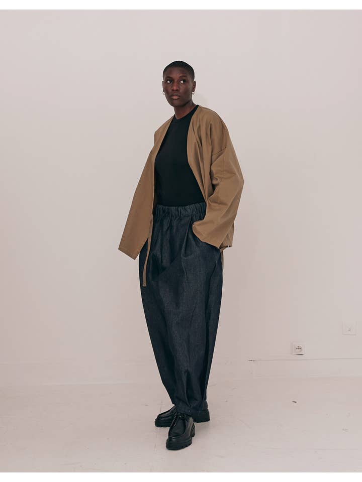Cèucle - Wholesale Pants - Unisex - CURVED PANTS CHAPTER 4 _ INDIGO5