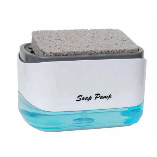 Living Concepts - Wholesale Kitchen Soap Dish - DISH SOAP DISPENSER & SPONGE CADDY