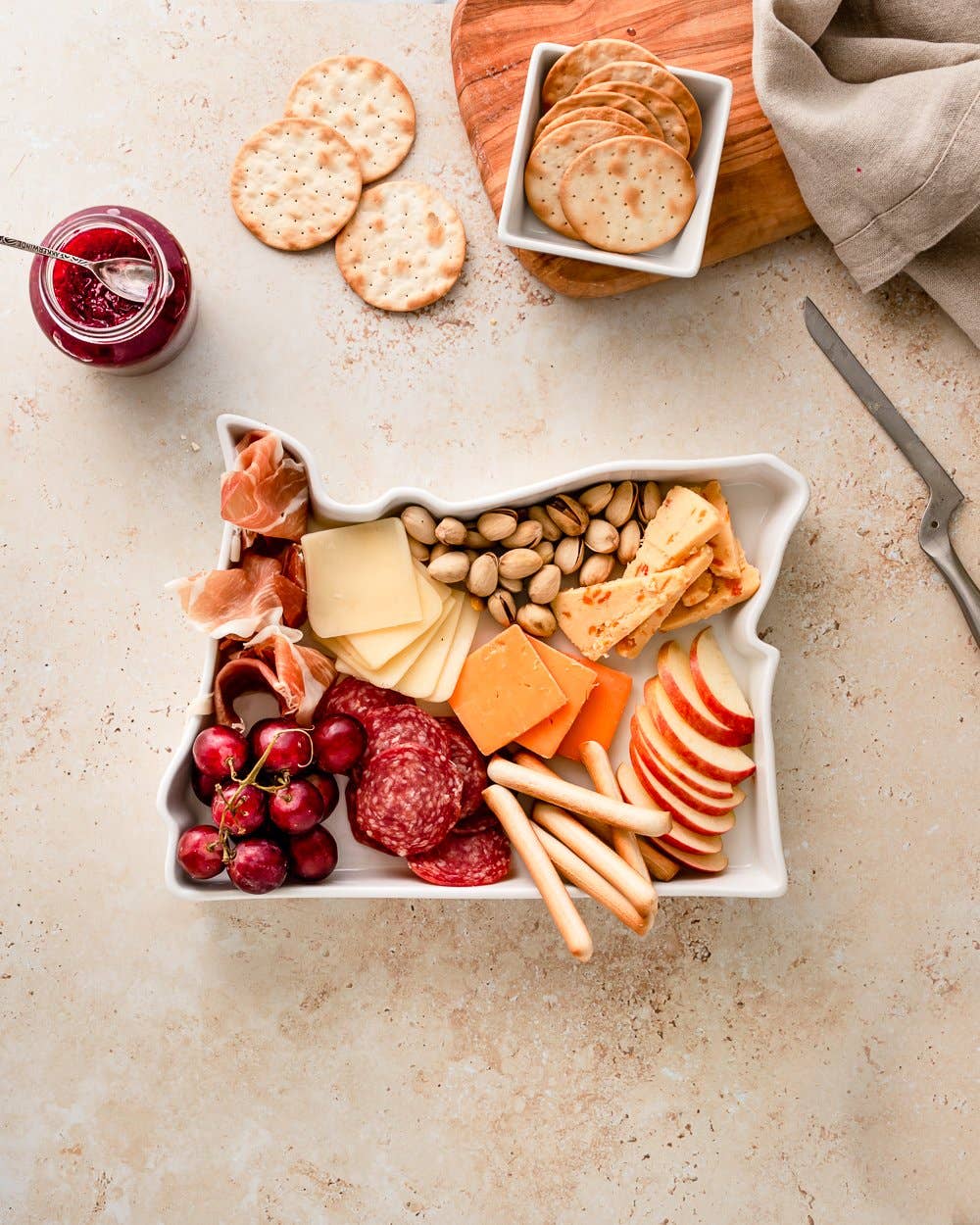 Lark - Wholesale Baking Dish - Oregon State Plate2