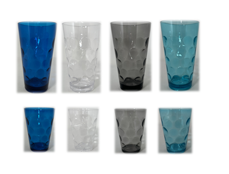 LeadingWare – wholesale Drinking glass/cup – Polka Dot Series8