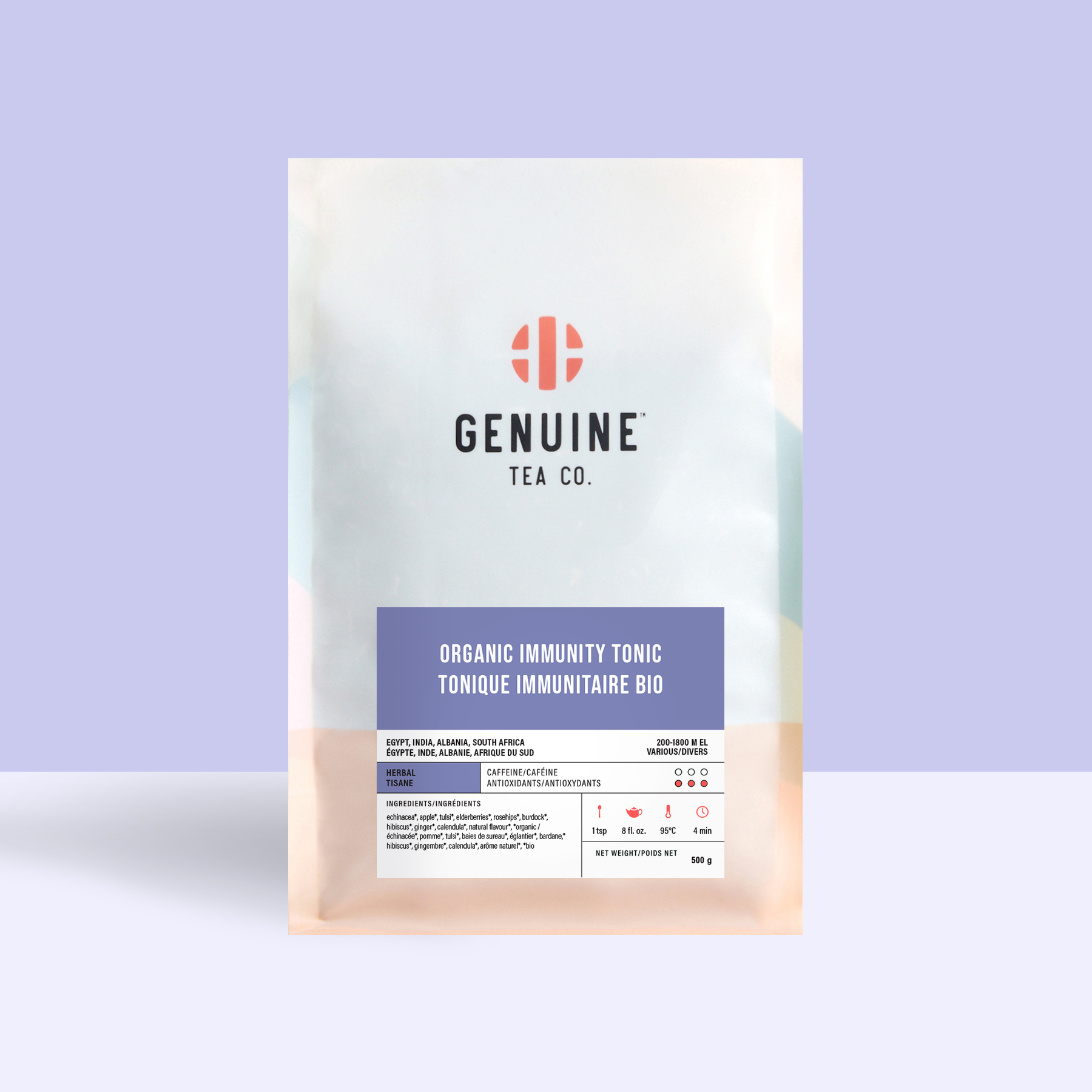 Genuine Tea – Engroshandel Sundheds-/detox-te – Organisk Immunitet Tonic2