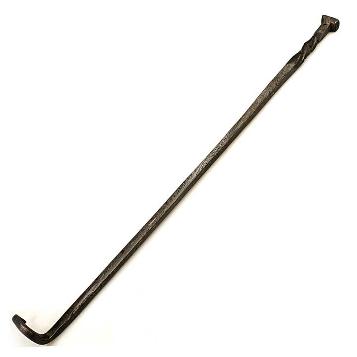 Ruddock Bros - Wholesale Outdoor Grill Tools - Ruddock Bros - 20" Pigtail Meat Flipper - Damascus Steel