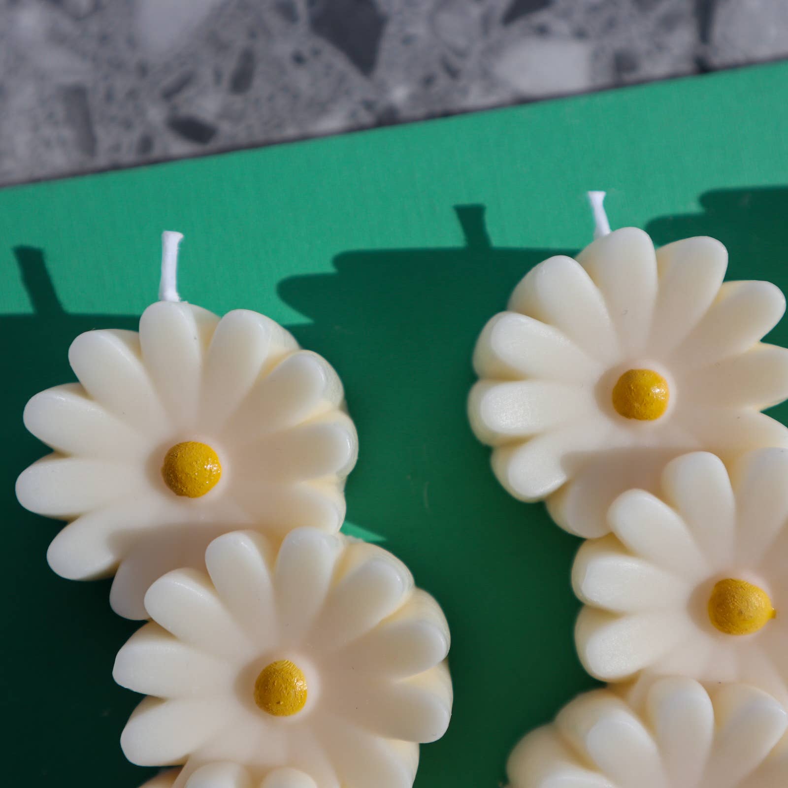 Drop Dead Candles - Wholesale Novelty Candle - Daisy Flower Pillar Candle10