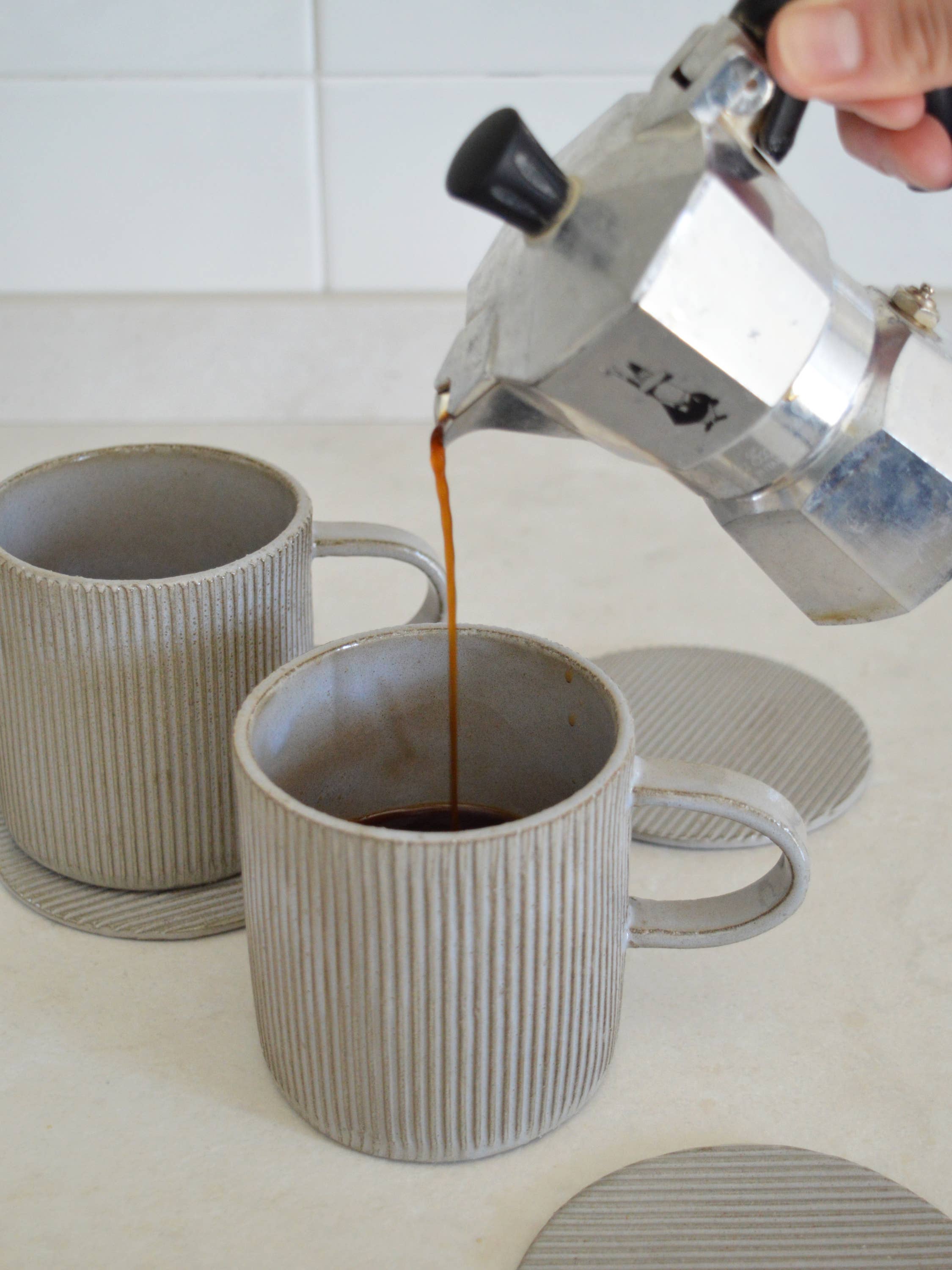 Karolina Bednorz Ceramics - Wholesale Coffee Mug - MILLERIGHE Ceramic Mug Handmade in Italy Gift idea2