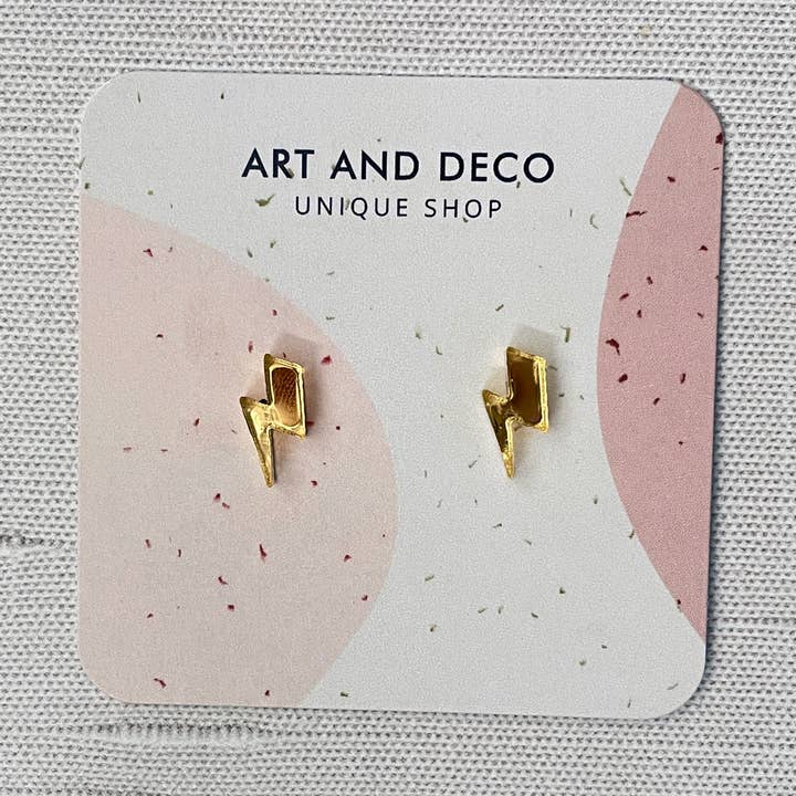 Bolt Stud Örhängen för wholesale av Art and Deco Shop