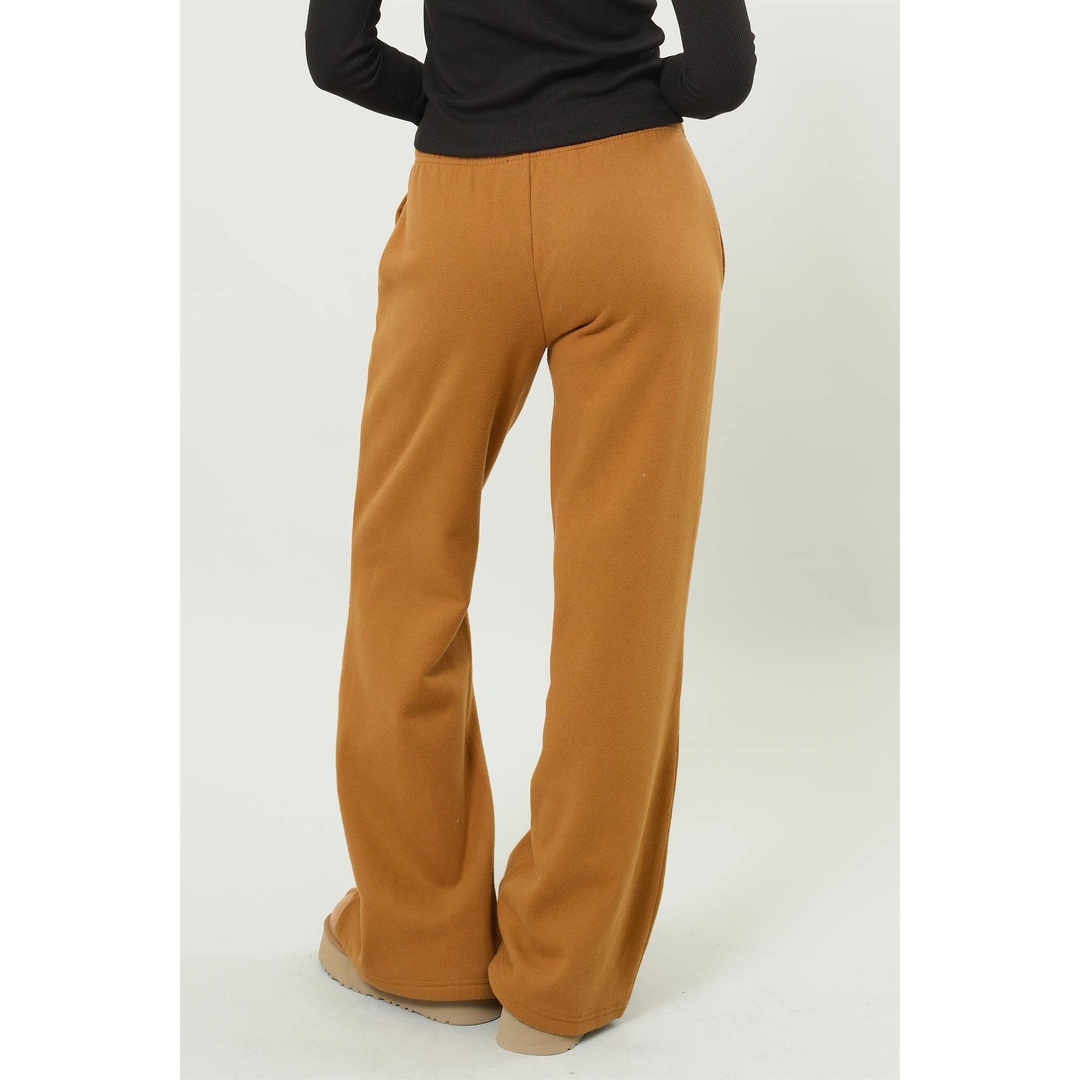 HYFVE - Vendita all'ingrosso Pantalone - Donna - Pantaloni a Gamba Larga con Coulisse a Vita Media32