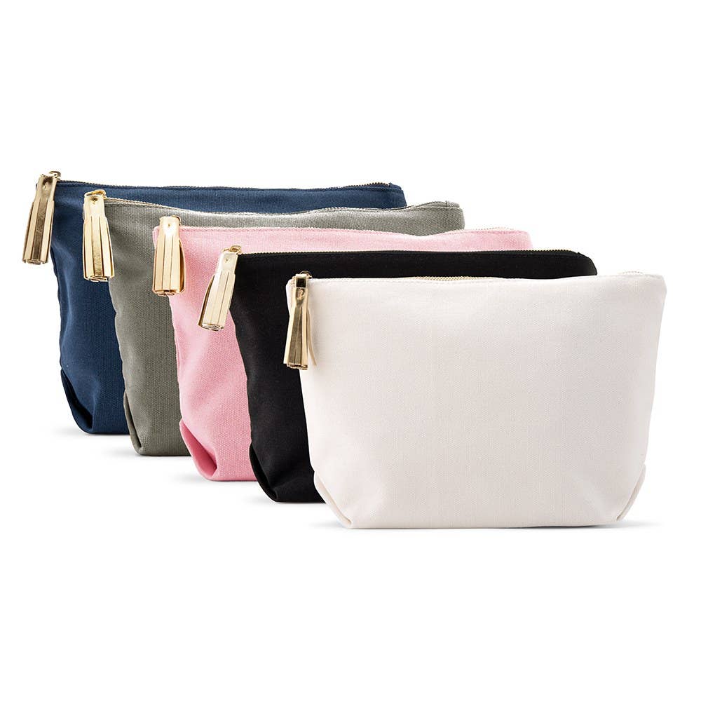 Weddingstar Inc. - Wholesale Makeup/Cosmetic Bag - Large Canvas Makeup Bag3