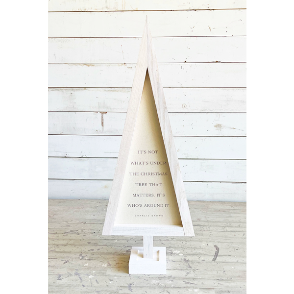 Brayden and Brooks – wholesale Christmas decoration – Large Canvas Trees - New Sayings!1