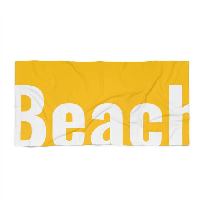 Serviette de plage Island pour la vente par happy clothing co.