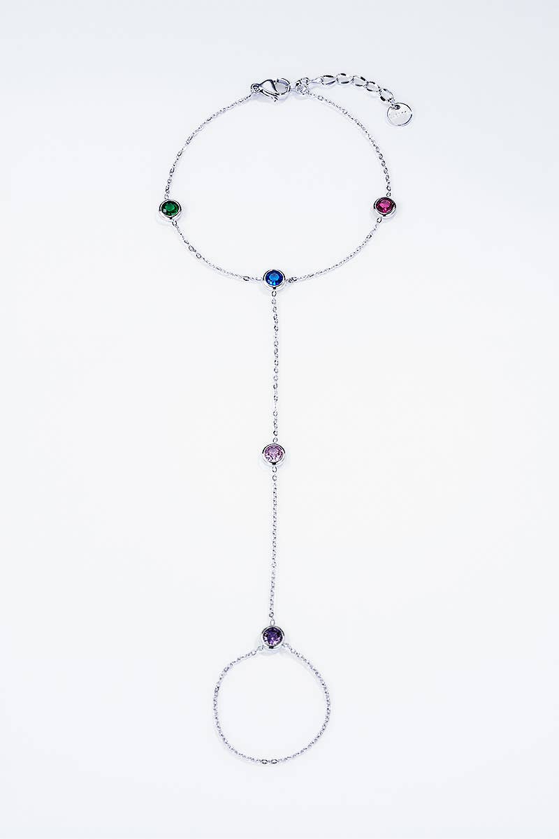 BYREN | ÉLINE L'ATELIER - Wholesale Wristlet - Stainless steel bracelet 324AQ2211