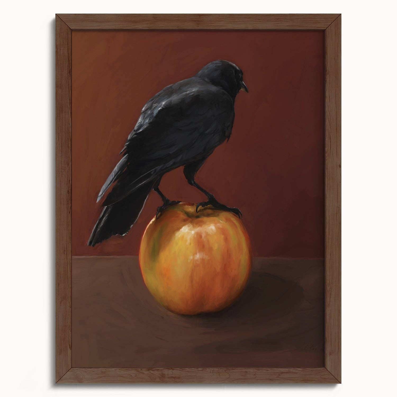 The Ugly Cat Studio - Wholesale Art Print - Moody City Crow Art Print15