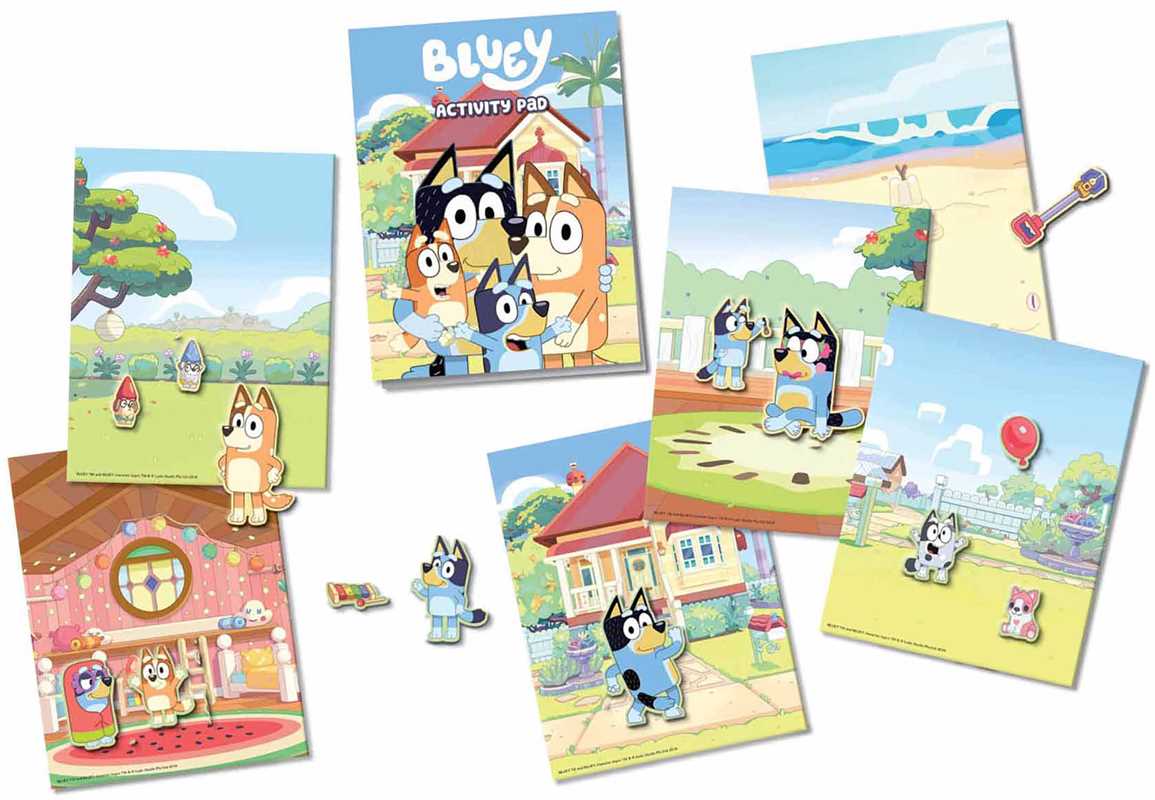 Simon & Schuster - Wholesale Coloring & Activity Book - Kids & Baby - Bluey: Bluey and Bingo by Grace Baranowski2