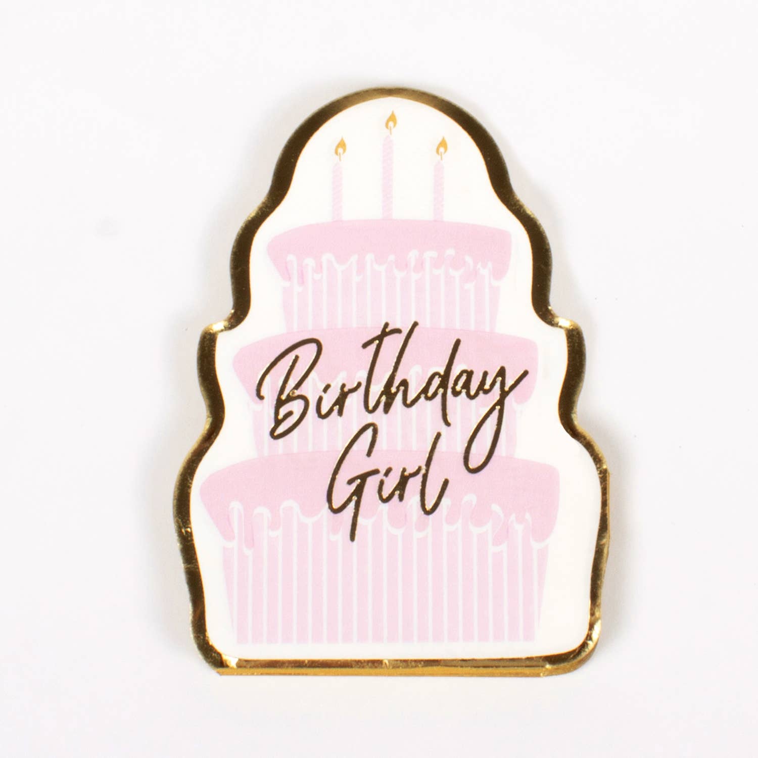 8 Oak Lane - Wholesale Disposable Napkin - Birthday Girl Paper Die Cut Napkin Packs