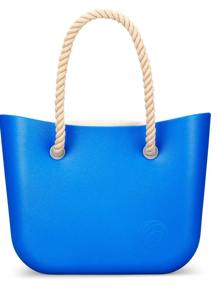 Bright Blue Beach Bag for wholesale by Mavele Swimwear
