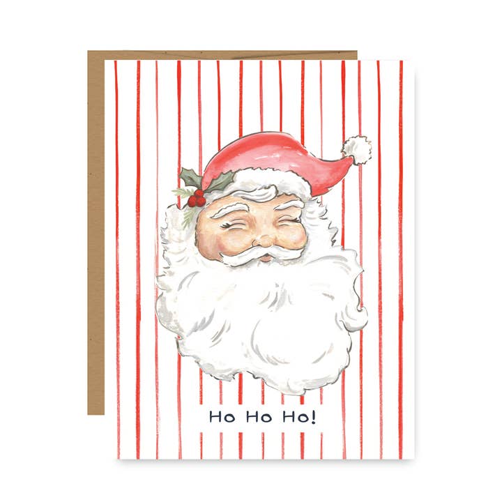 Cards Greeting | Vintage Christmas Santa Claus for wholesale by Jessica Frasz Studio