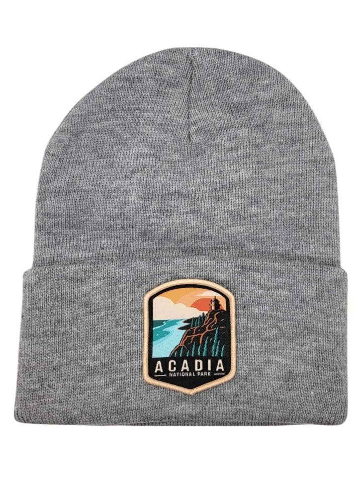 Bonnet du parc national d'Acadia - Chapeau avec écusson brodé du Maine pour la vente par Moove Headwear
