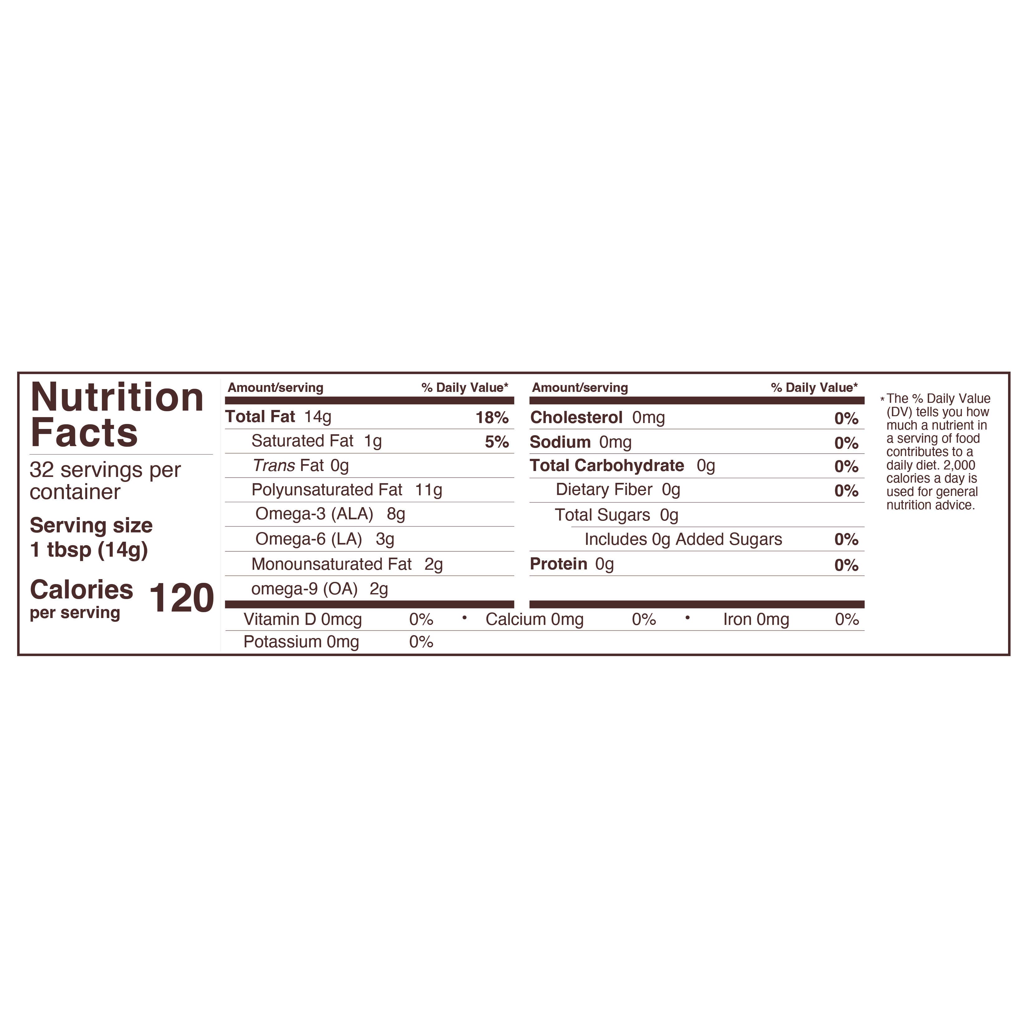 Foods Alive - Wholesale Oral Supplement/Vitamin - Gold Flax Seed Oil - Artisan Cold-Pressed, Organic2