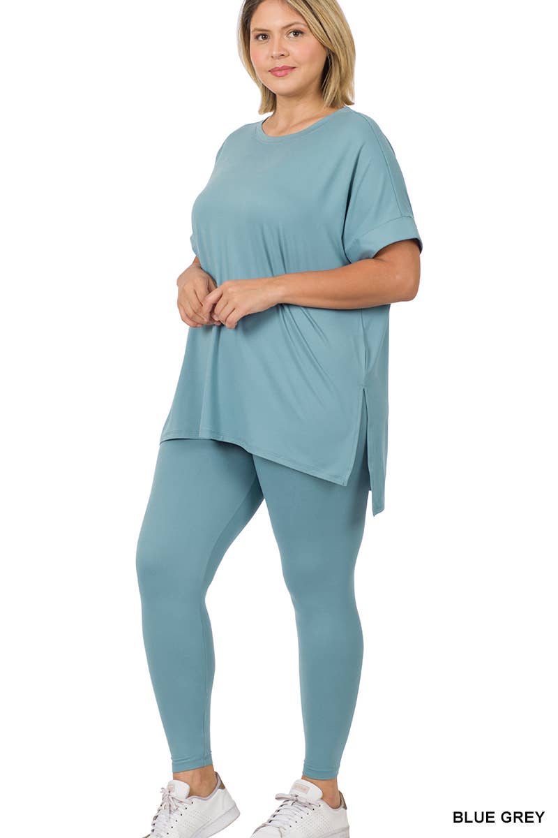 42POPS - Wholesale Lounge Set - Women's - `.Plus Microfiber Lounge Wear 2 Pc Set25