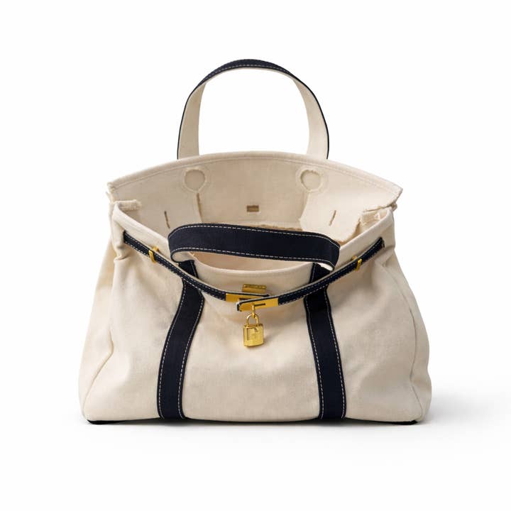 Coral Strands Fine Jewelry - Wholesale Tote Bag - Women's - Boatkin Canvas Boat Tote Bag BLUE & GREEN Pak8