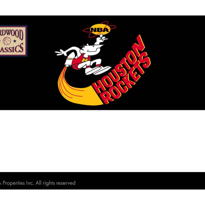 Houston Rockets: Klassiker aus Hartholz im Retro-Stil für den Großhandel von CUCU Covers