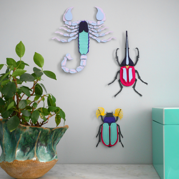 Un Dimanche Après-Midi - Wholesale DIY Craft Kit - Embossed cut paper3