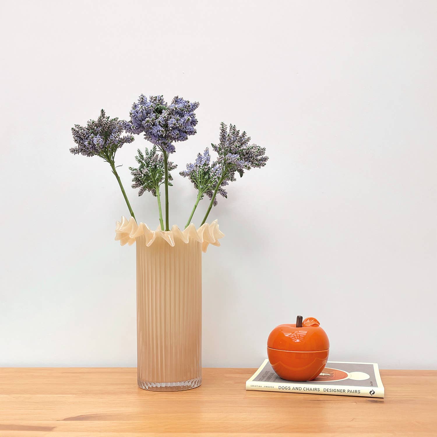 Opjet Paris - Wholesale Vase - Froufrou champagne vase gm D17.5 H26cm2