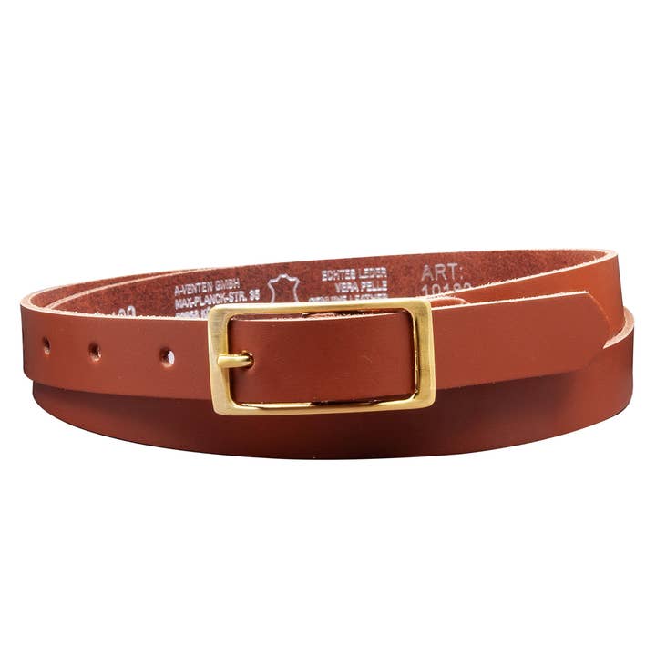 A-Venten GmbH - Wholesale Belt - Women's - 20mm belt made in Germany EH12-SL-cognac