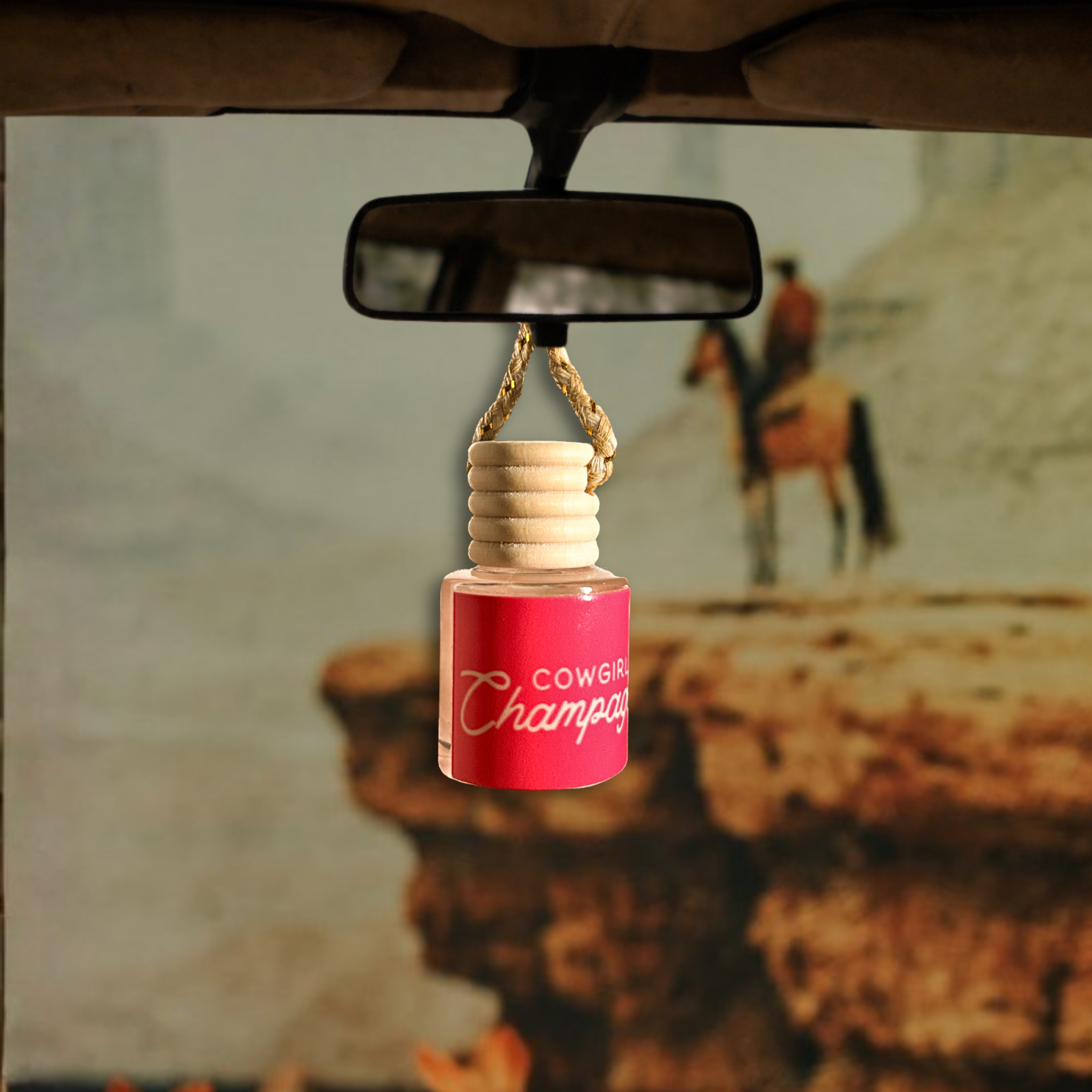Western Hive – wholesale Car Freshener - Unisex – Cowgirl Champagne1