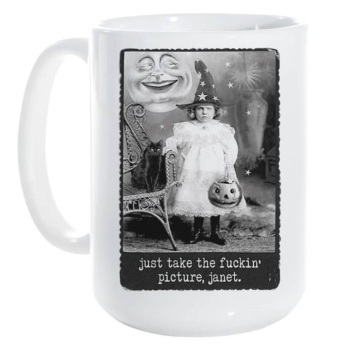 HALLOWEEN: Bare tag F* ckin-billedet, Janet for engroshandel hos Love Letters